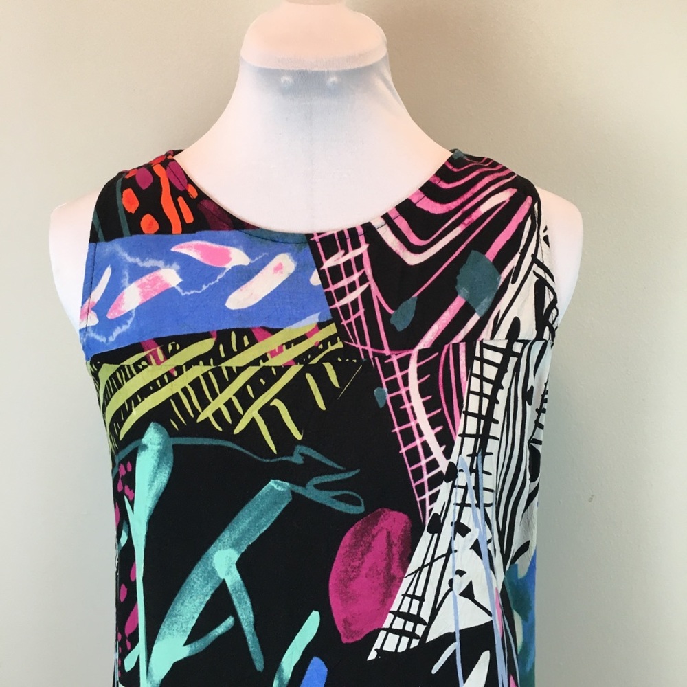 Vintage 90s Jams World Sz S Illusion Jackie dress - Picture 8 of 14